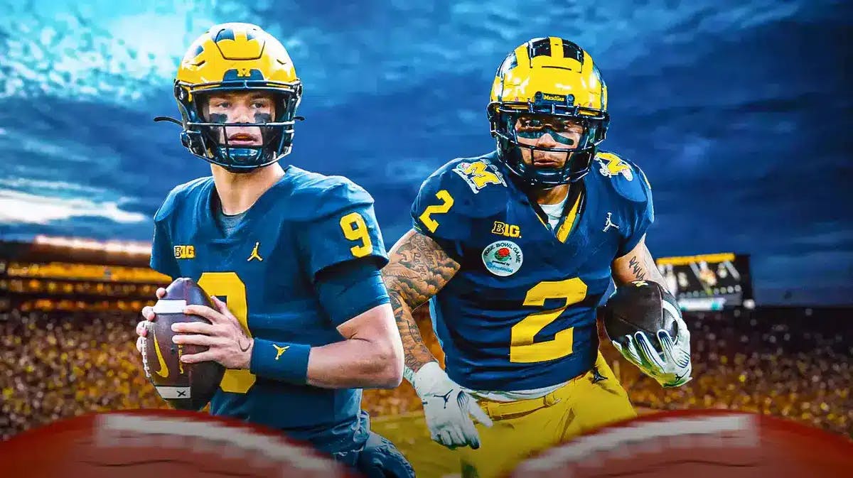 Michigan football QB JJ McCarthy and RB Blake Corum are among the 2024 Draft Prospects to watch.