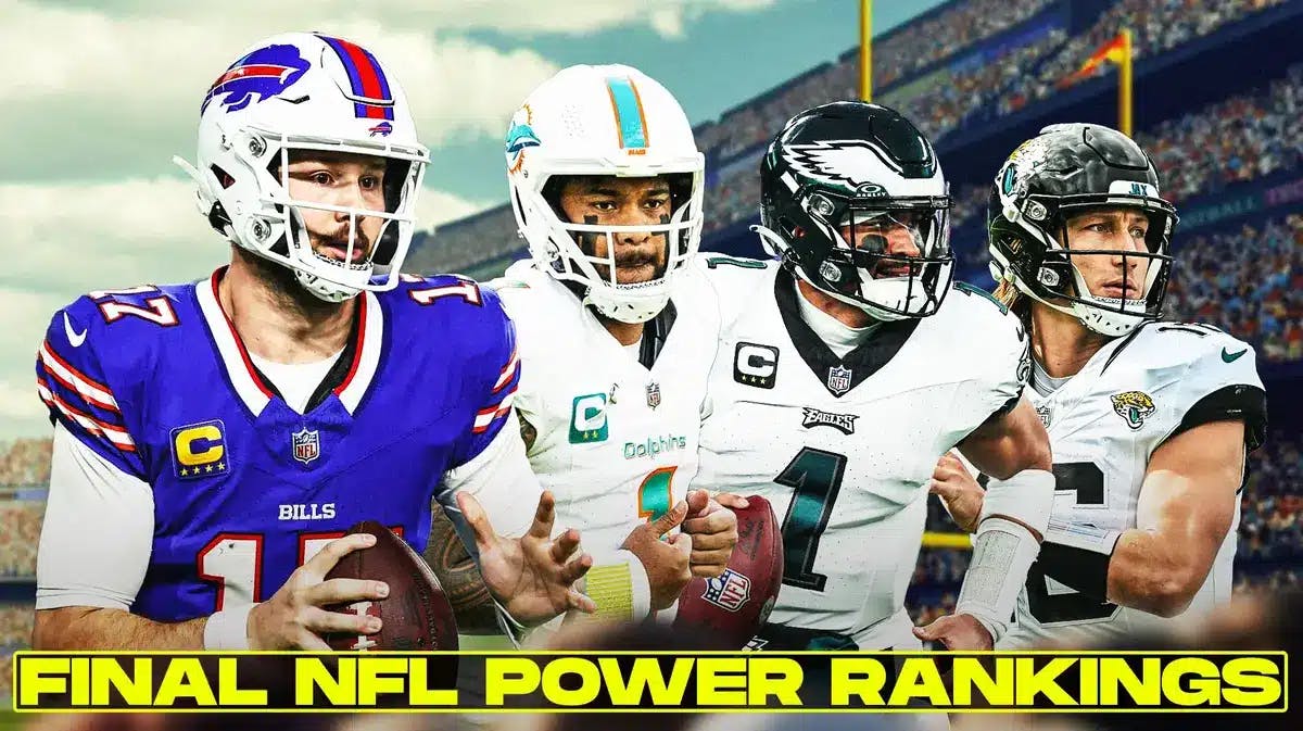 Final NFL Power Rankings
