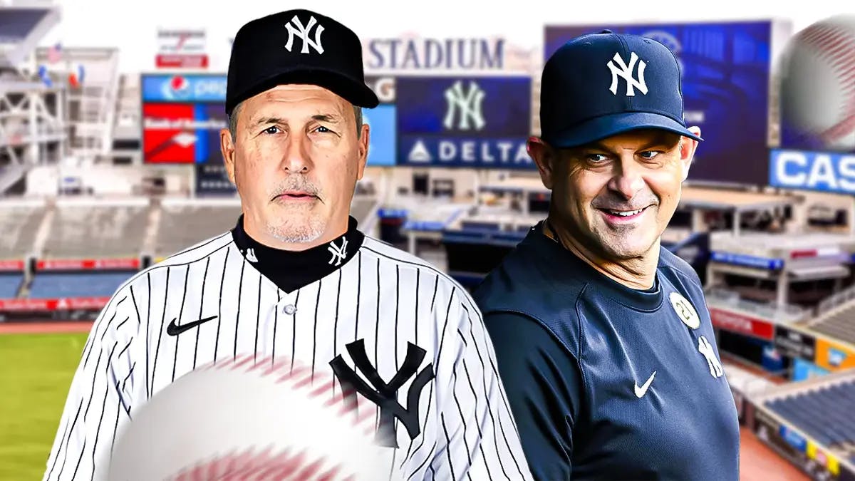 Yankees Aaron Boone and Pat Roessler