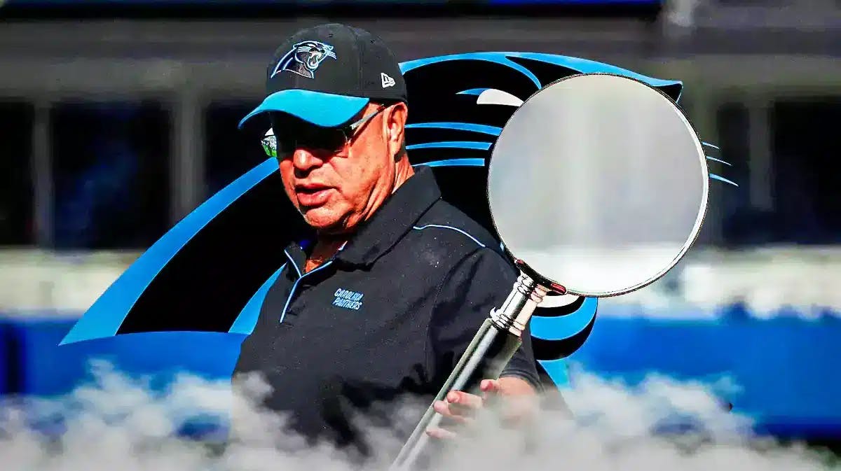 Carolina Panthers owner David Tepper is searching, with a magnifying glass, for the team's next GM