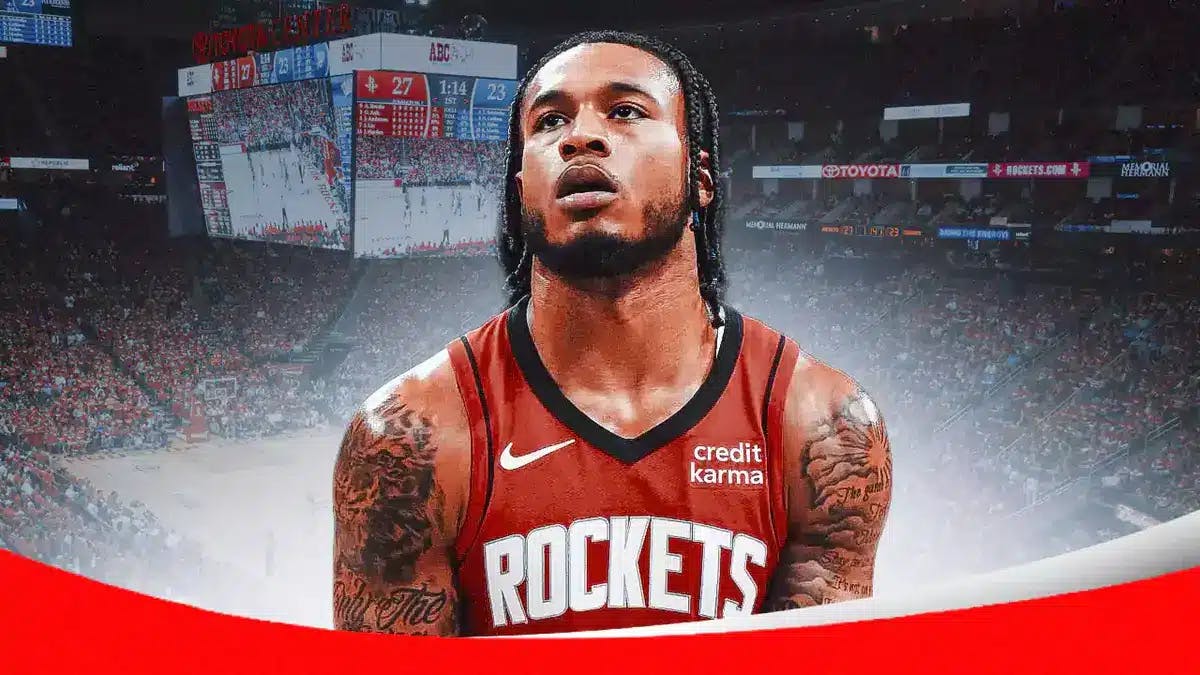 Cam Whitmore with Rockets background