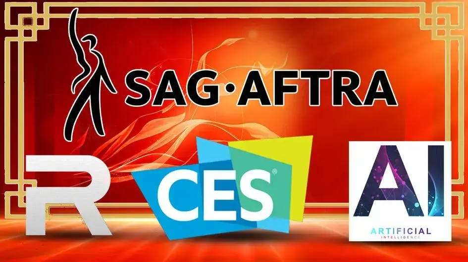 SAG-AFTRA presents AI voice agreement with Replica Studios at CES