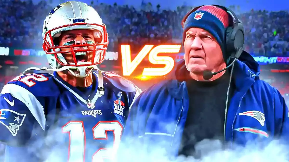 Former Patriots Tom Brady "VS" Bill Belichick