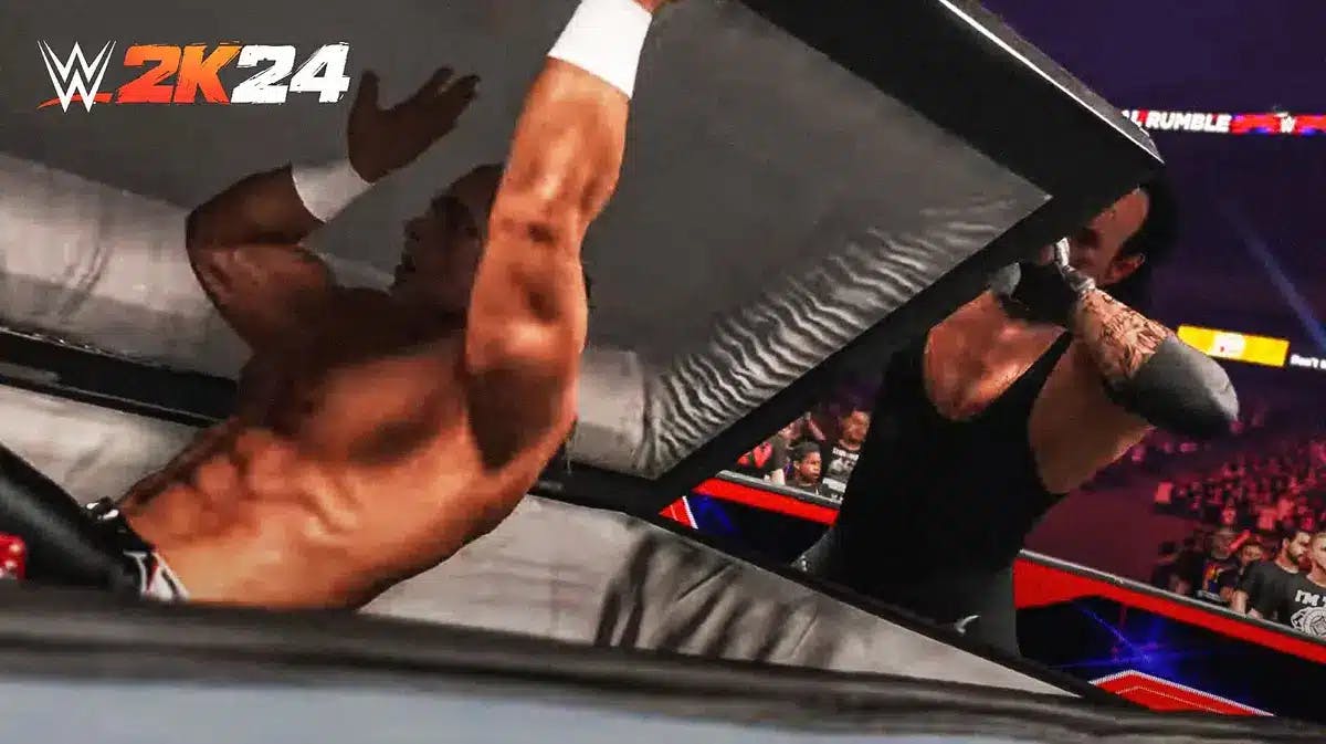 WWE 2K24 Casket Match