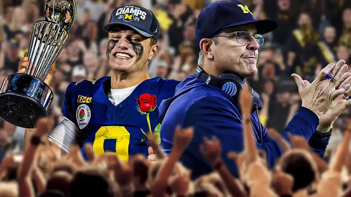 Michigan football fans went wild after beating Washington in CFP title game.