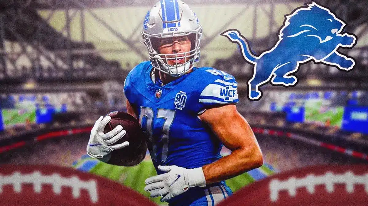 Lions tight end Sam LaPorta is remaining optimistic that he can suit up for Detroit's playoff matchup against the Rams