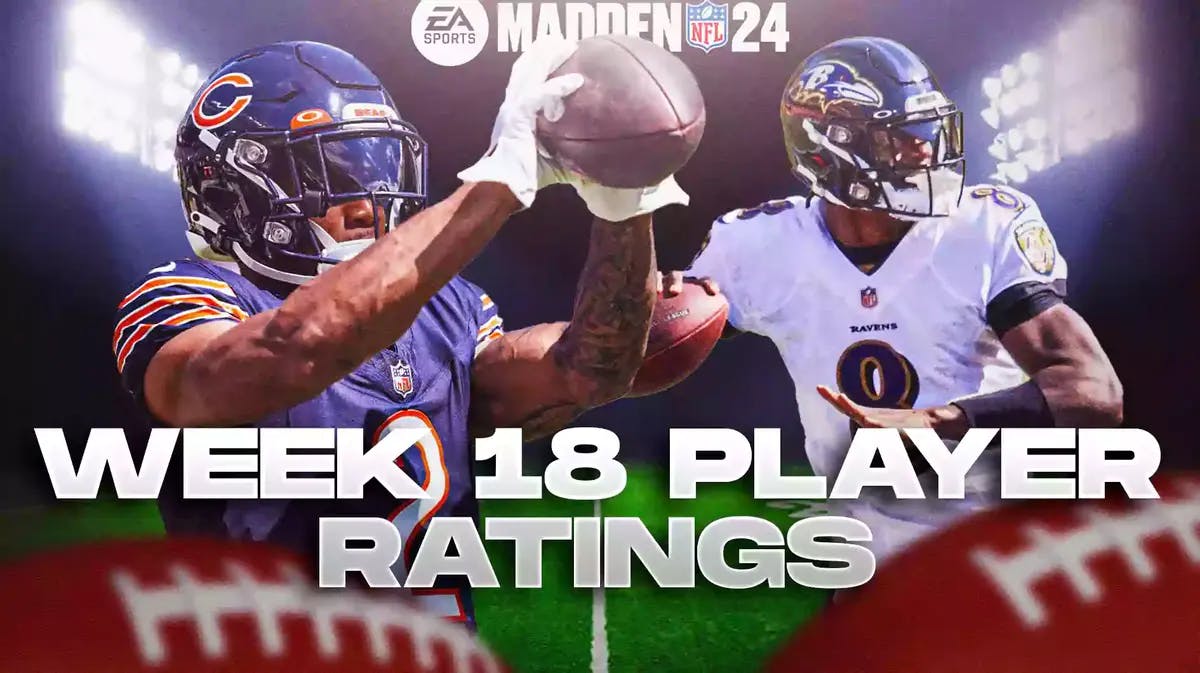 Madden 24 Player Ratings For NFL Week 18 - Lamar Jackson Era