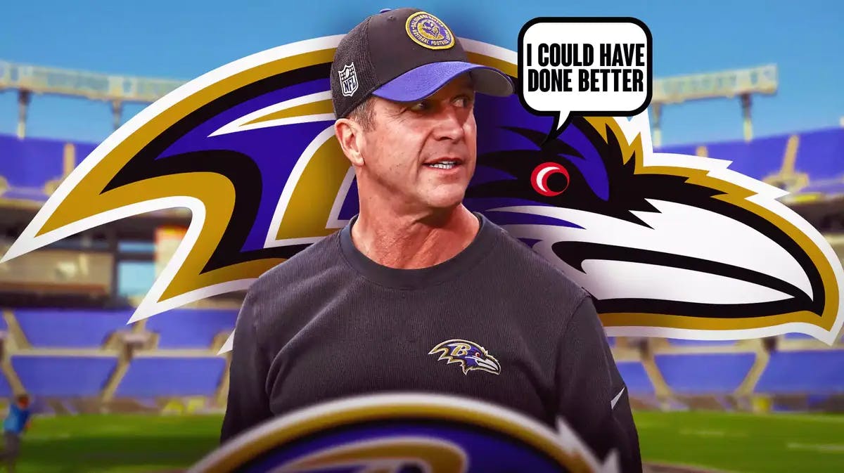 John Harbaugh saying “I could have done better”