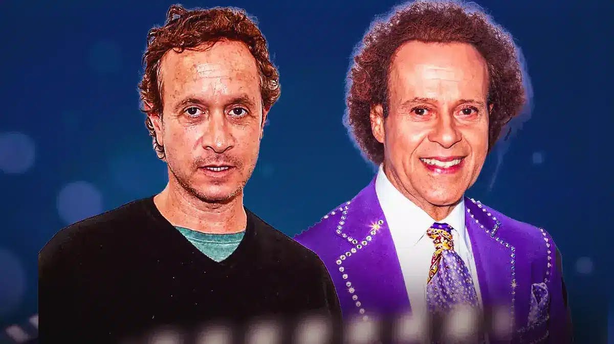 Pauly Shore and Richard Simmons.