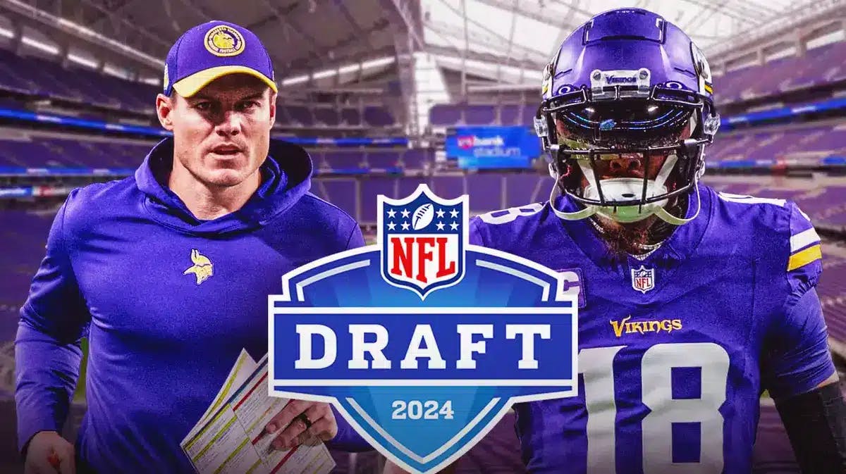 The Vikings could upgrade at quarterback in the 2024 NFL Draft