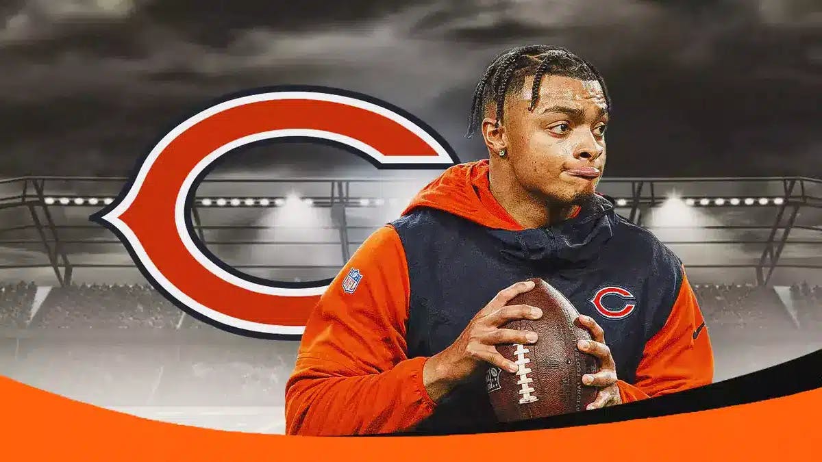 Bears' Justin Fields stands at Soldier Field in wake of the 2024 NFL Draft