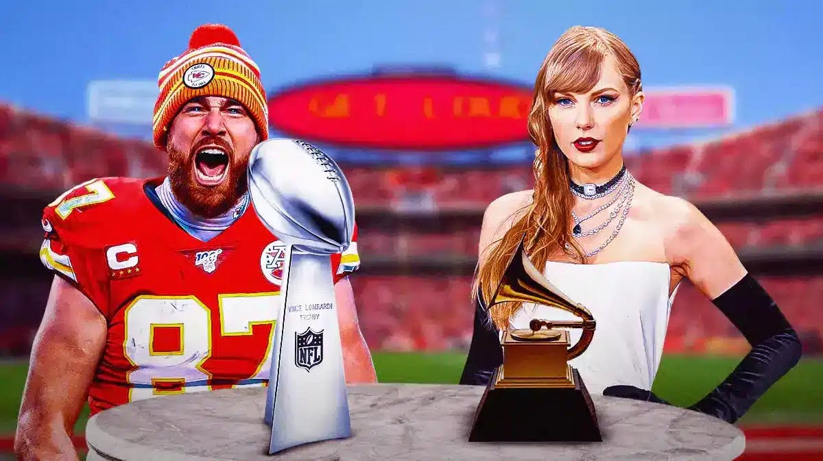 Travis Kelce and Taylor Swift have similar goals for winning and dominating the competition.