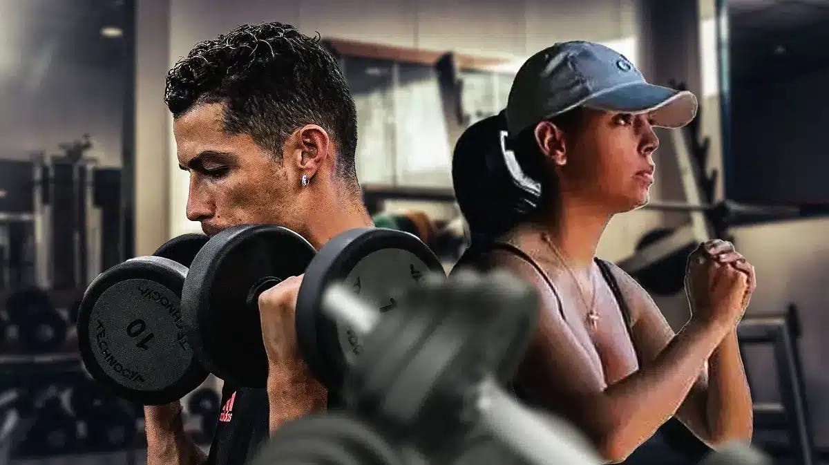 Cristiano Ronaldo gym