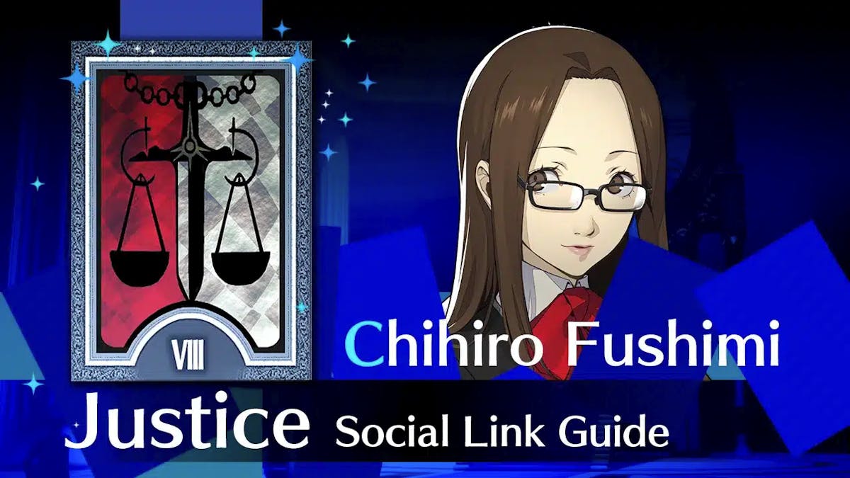 Chihiro Fushimi Justice Guide Social link Persona 3 Reload