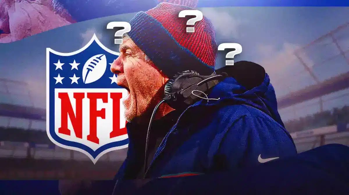 Bill Belichick, NFL, question marks above