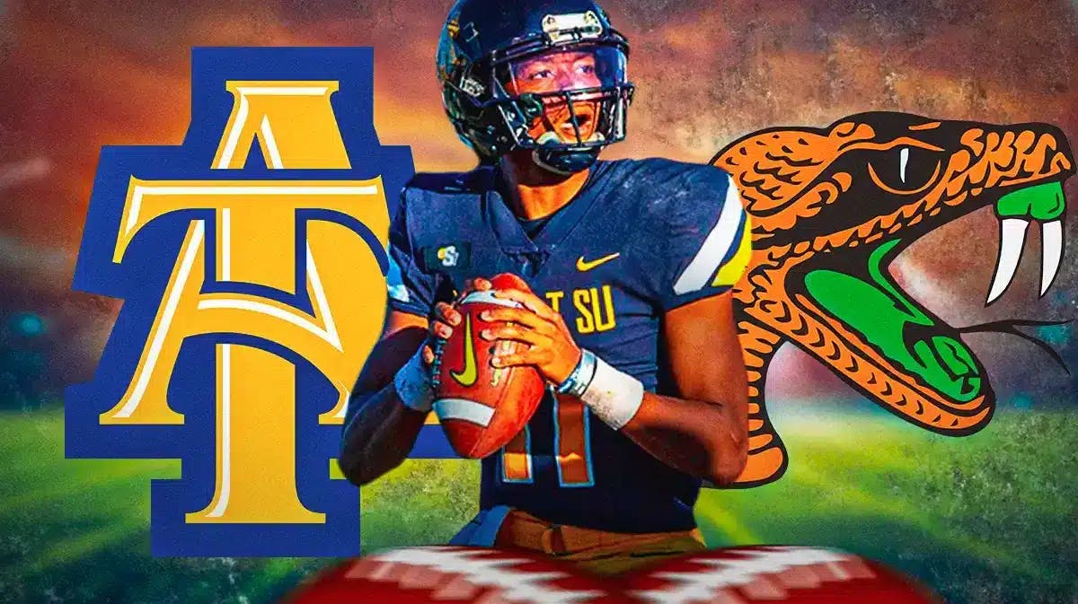 Alston Hooker, North Carolina A&T quarterback and brother of Hendon Hooker, is transferring to Florida A&M to play for the Rattlers.
