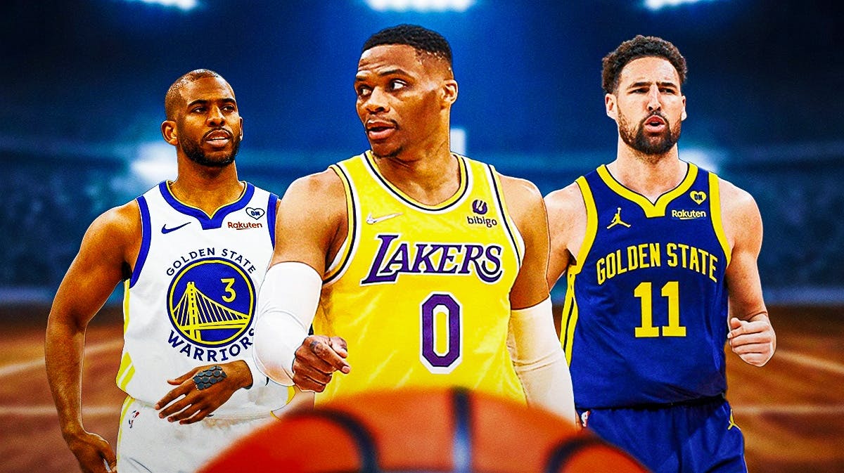 Chris Paul, Russell Westbrook and Klay Thompson.