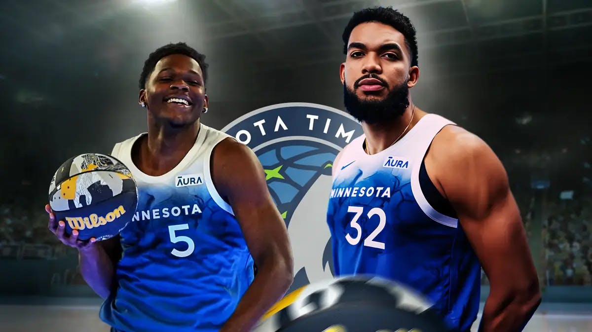 Karl-Anthony Towns, Timberwolves, Anthony Edwards, All-Star, Edwards Towns