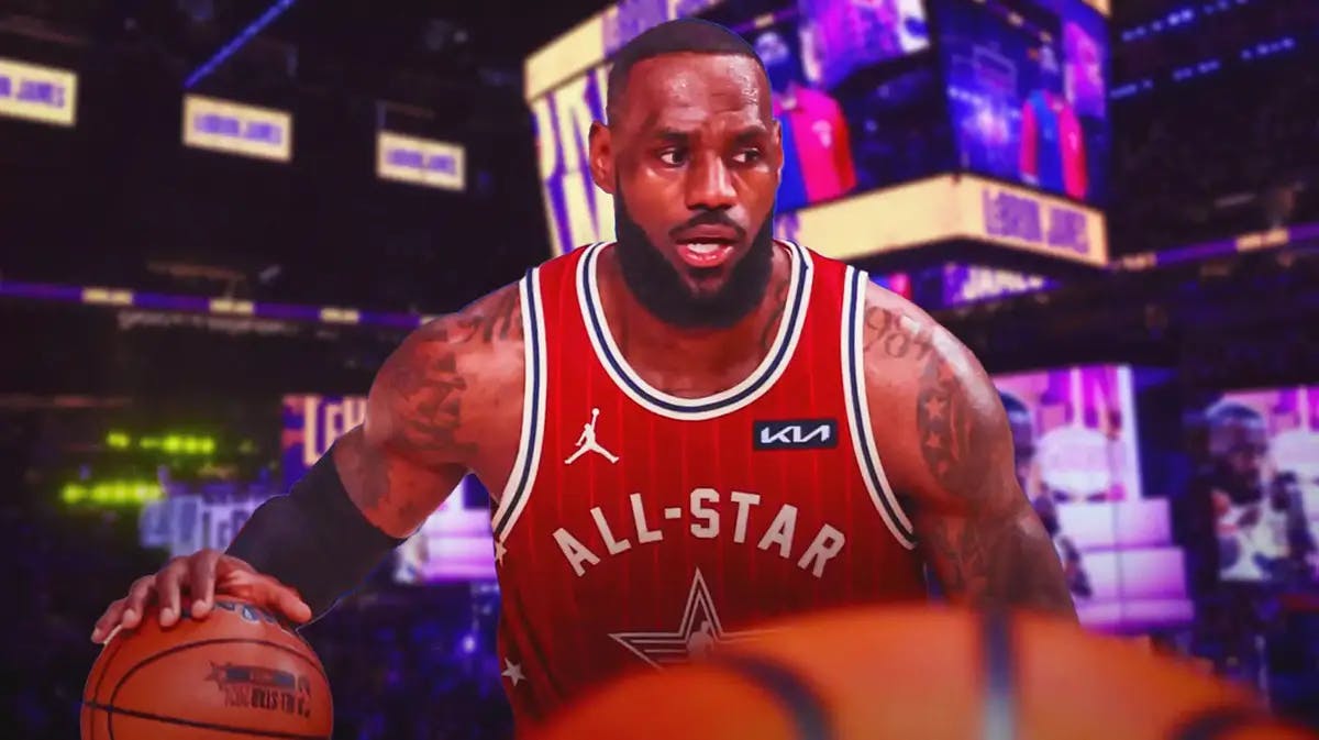 LeBron James, Los Angeles Lakers, NBA All-Star Game, West All-Stars jersey