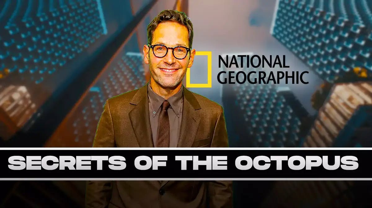 Paul Rudd, National Geographic logo, Secrets of the Octopus
