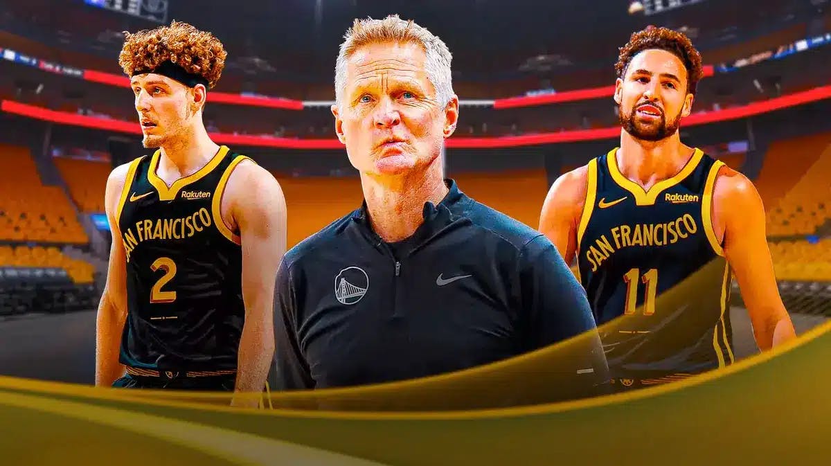 Golden State Warriors Coach Steve Kerr broke the news on late game lineup choices.