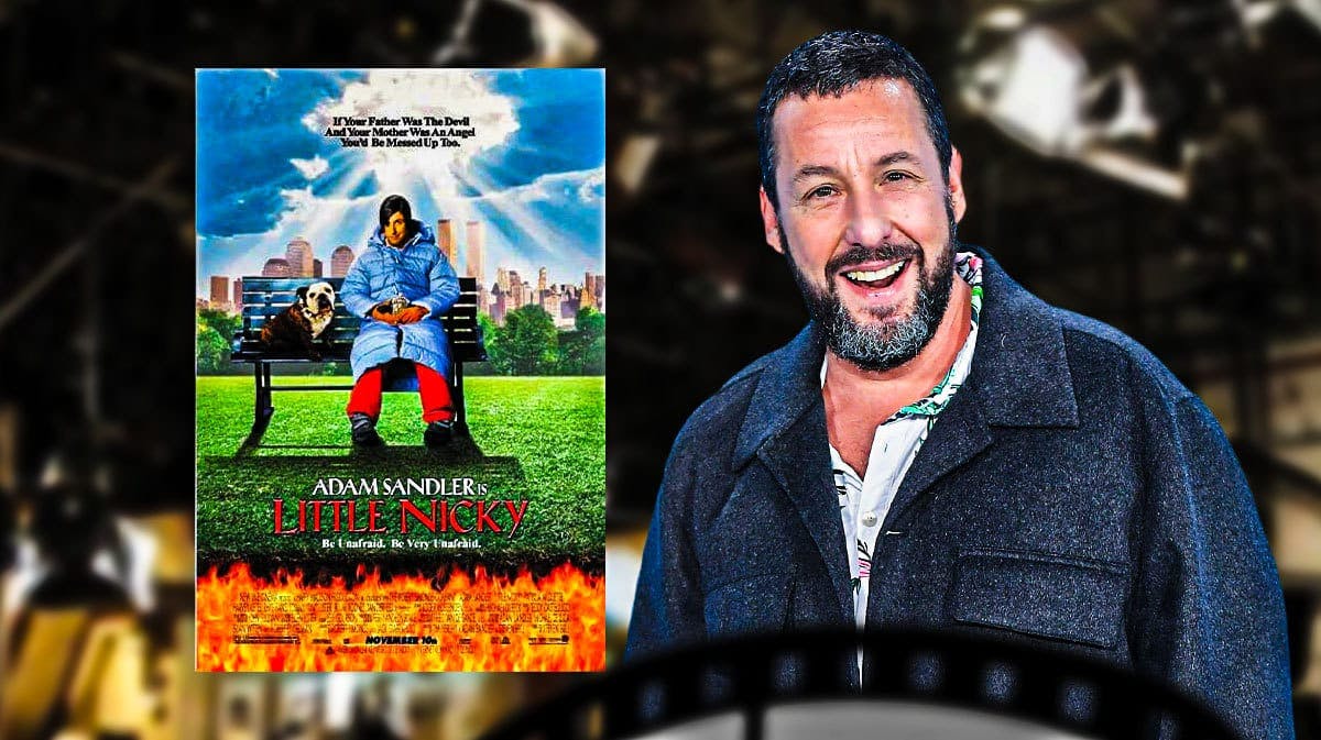 Little Nicky poster with Adam Sandler.