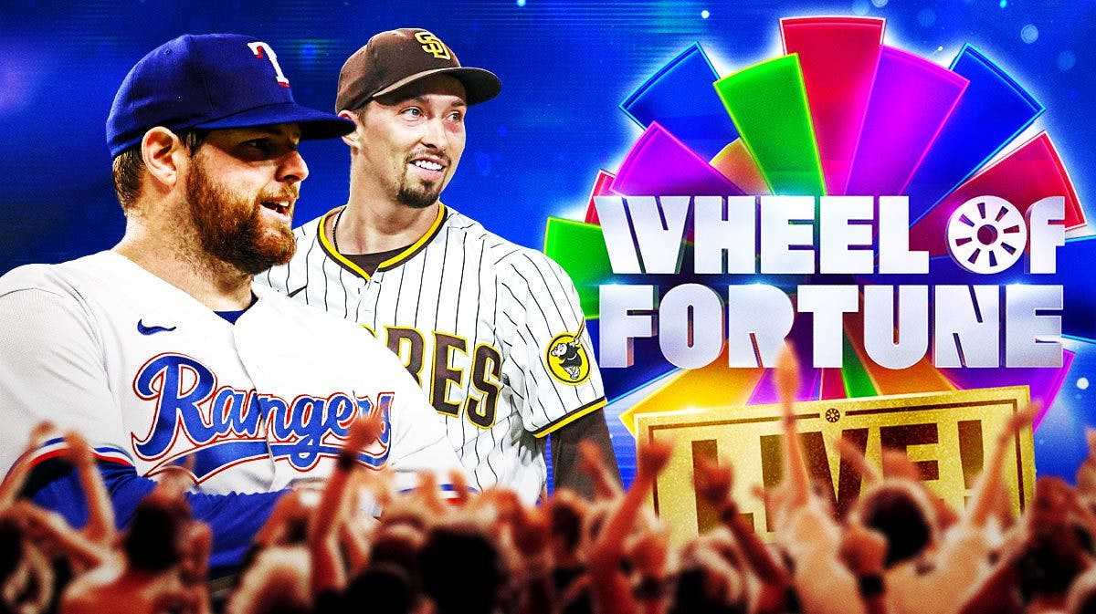 Blake Snell and Jordan Montgomery both playing Wheel of Fortune