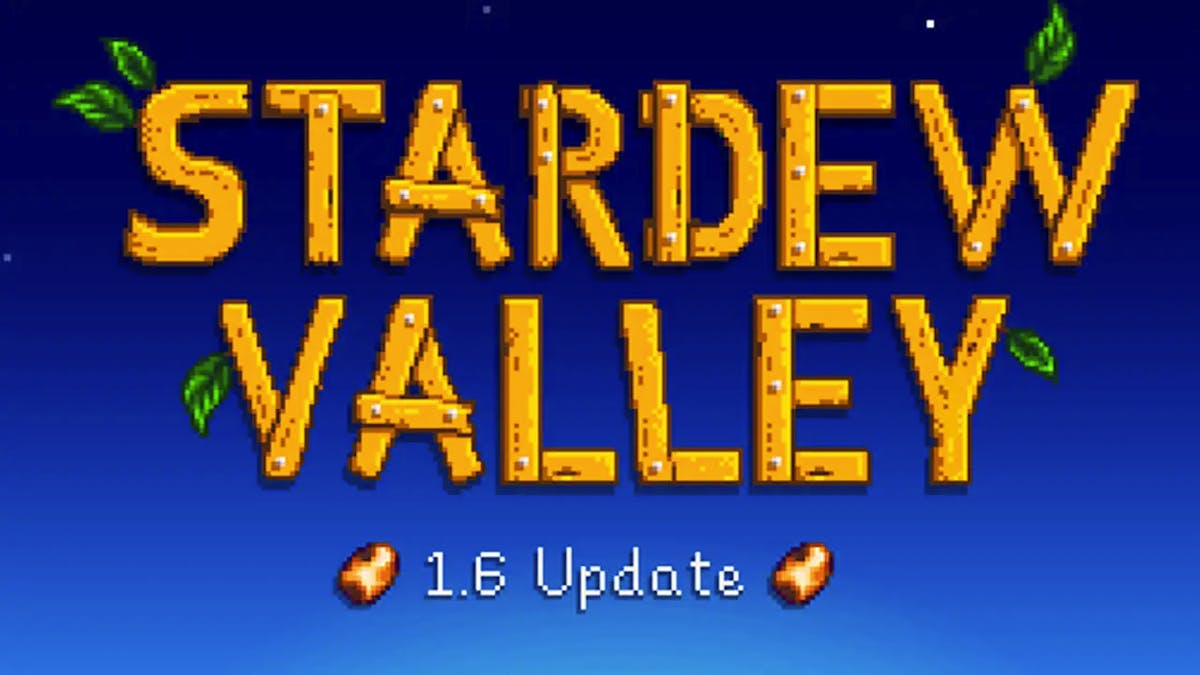 stardew valley 1.6 update