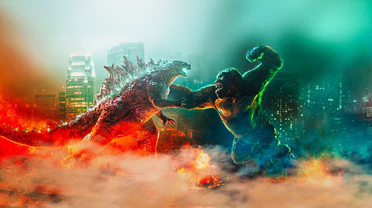 Scene from Godzilla x Kong.