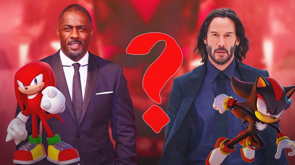 Knuckles star Idris Elba breaks silence on Keanu Reeves Sonic 3 rumors