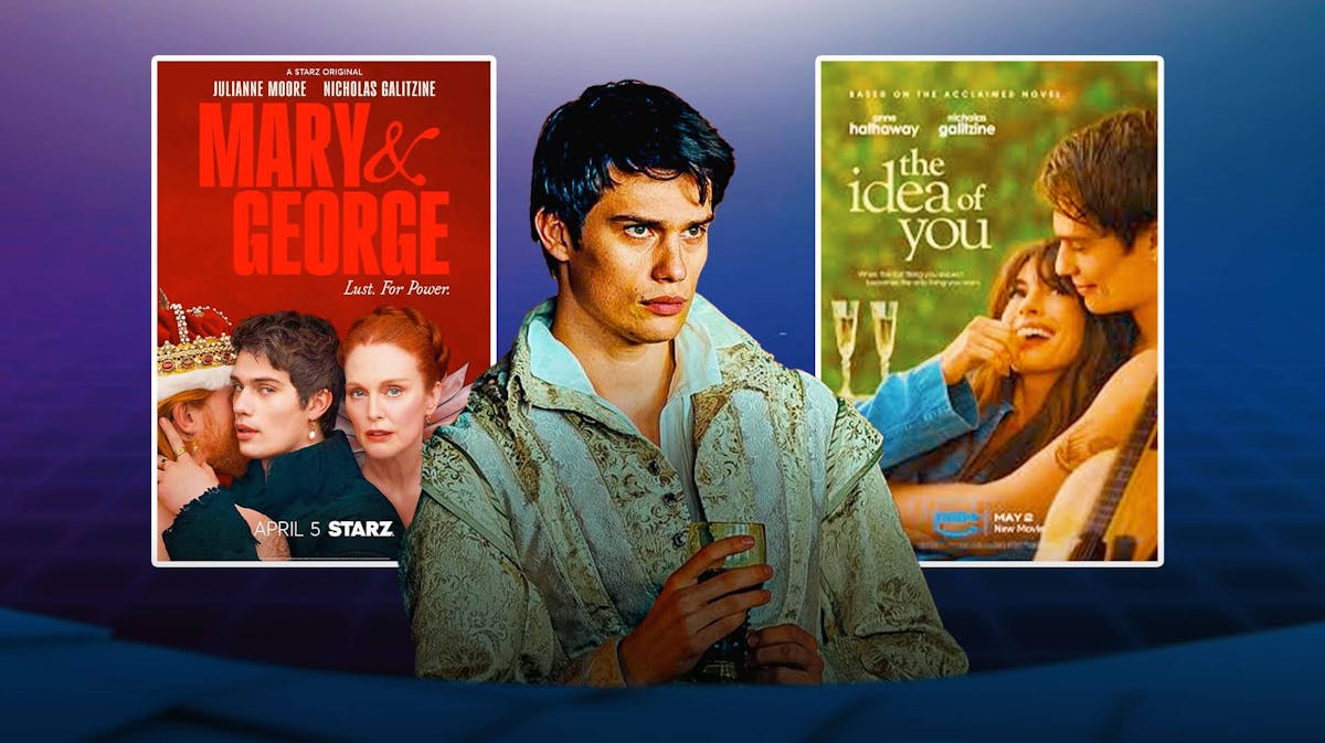Nicholas Galitzine, Mary & George poster, The Idea of You poster