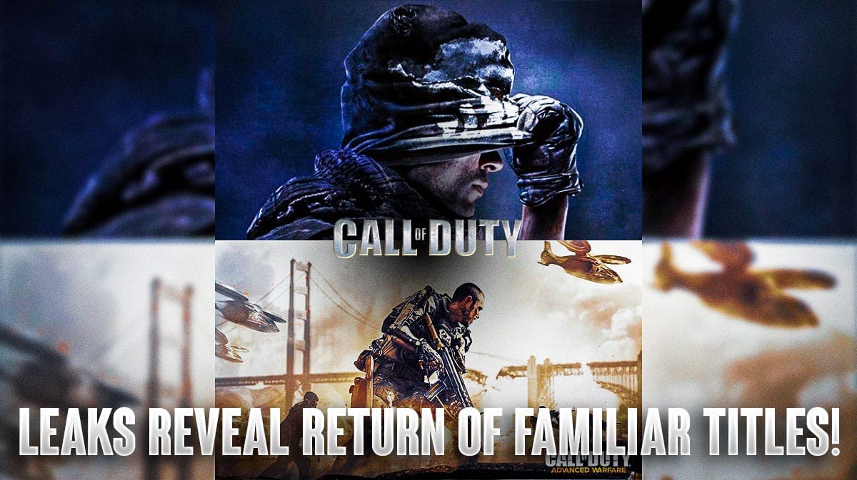 Call Of Duty Leaks Suggest A Return Of Ghosts, Advanced Warfare Titles