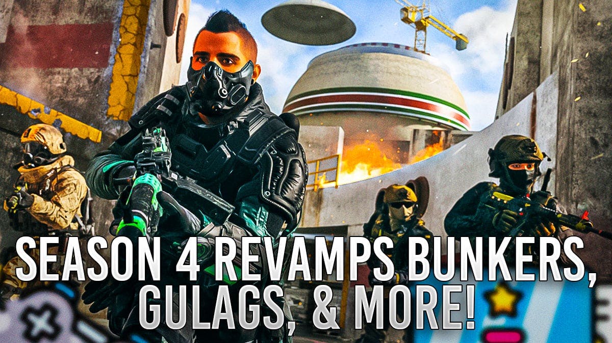 Call Of Duty: Warzone Season 4 Revamps Bunkers, Gulags, & More