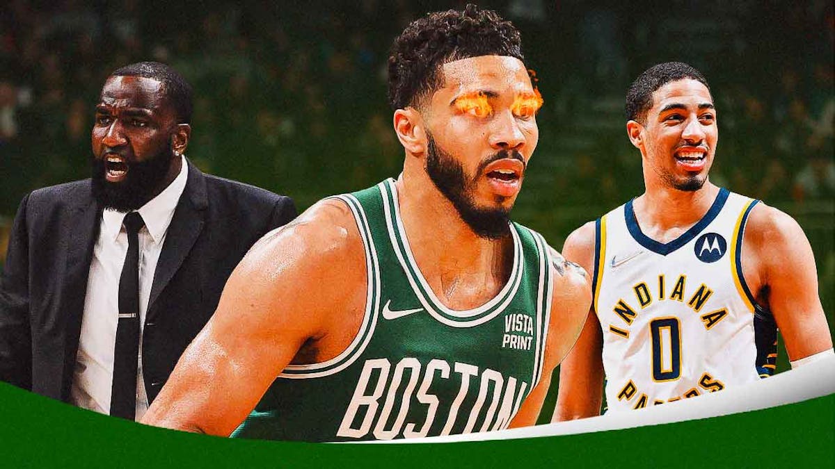 Celtics Jayson Tatum amid Kendrick Perkins NBA Playoffs challenge against Pacers