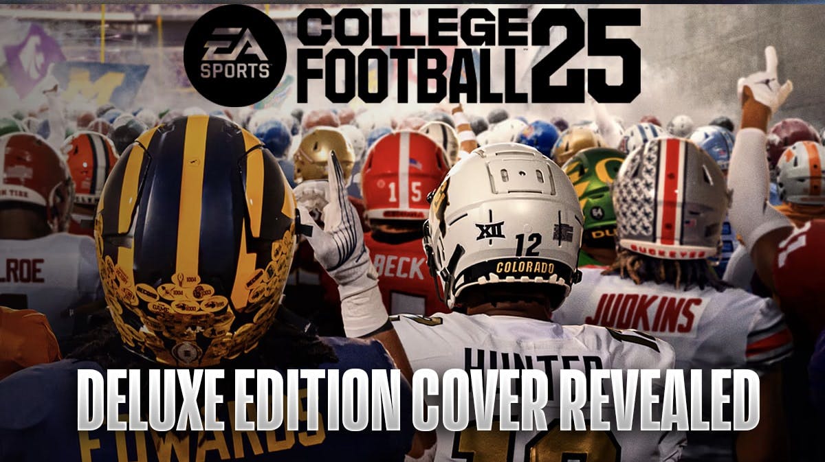 College Football 25 Deluxe Cover Features Several Star Players- Travis Hunter, Donovan Edwards, Sam Ewers