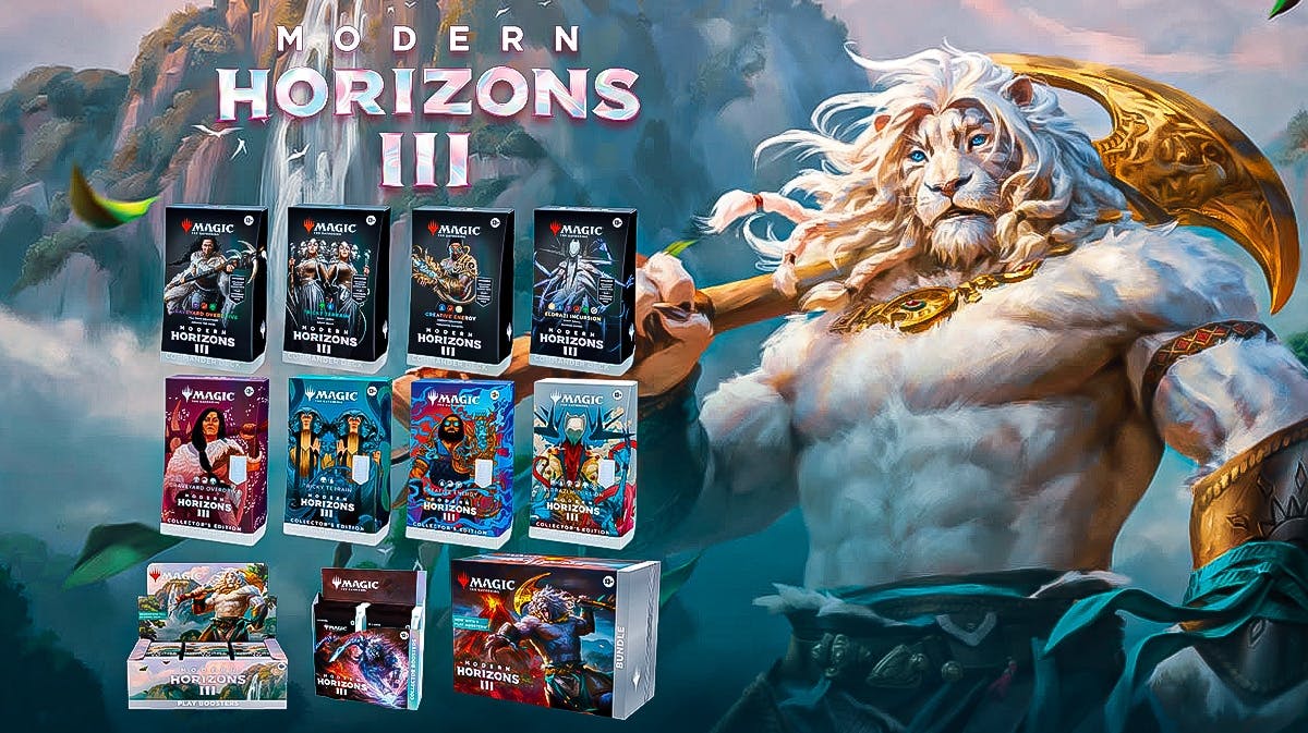 Image compilation of all MTG Modern Horizons 3 products