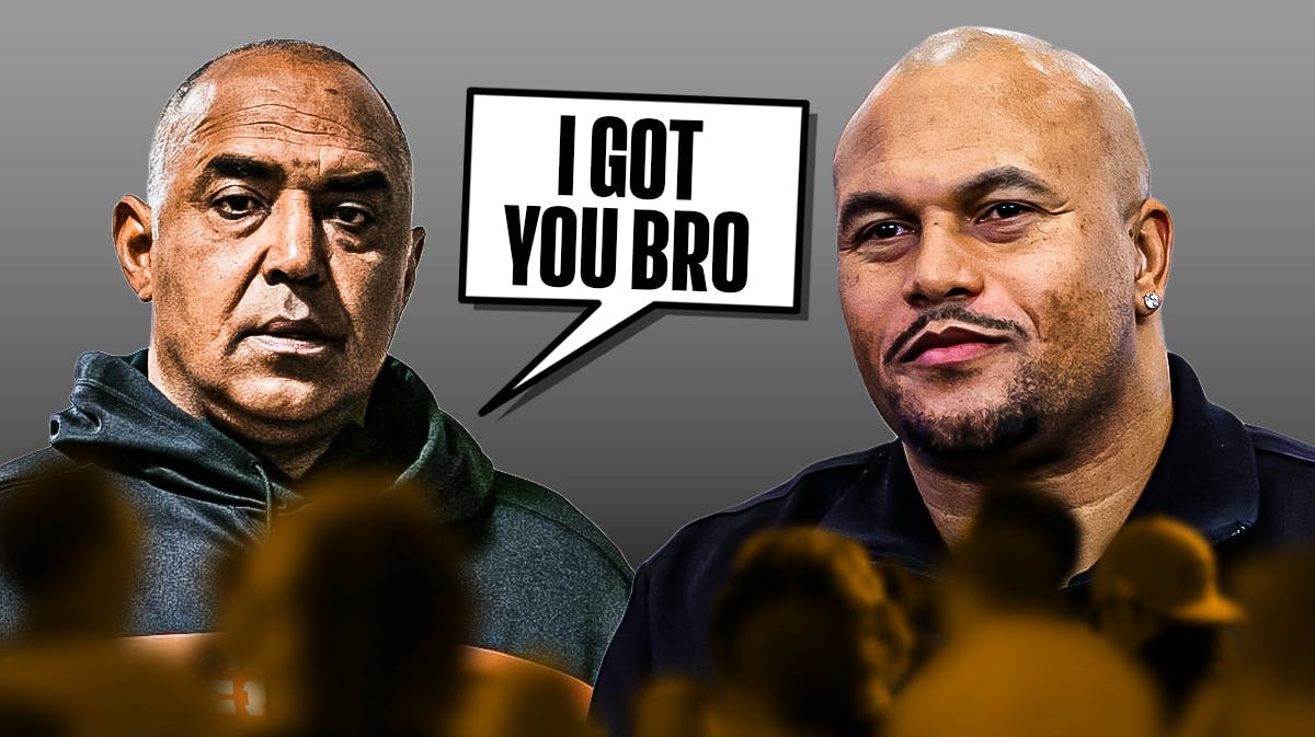 Marvin Lewis tells Antonio Pierce "I got you bro"