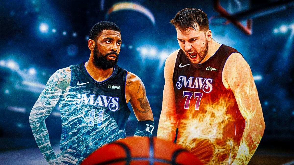 Dallas Mavericks duo of a fiery Luka Doncic and an icy cool Kyrie Irving