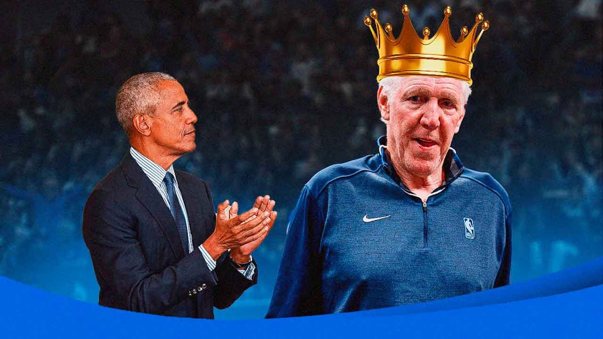 NBA legend Bill Walton who played for UCLA and the Celtics with Barack Obama
