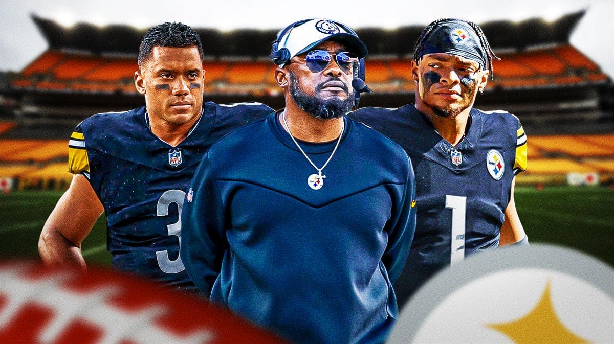 Steelers, 2024 Steelers, Steelers schedule, 2024 Steelers schedule, Steelers strength of schedule, Russell Wilson, Mike Tomlin, and Justin Fields