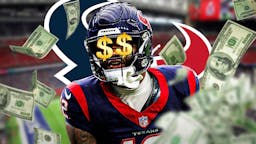 Texans’ Nico Collins reacts to GM’s contract extension declaration
