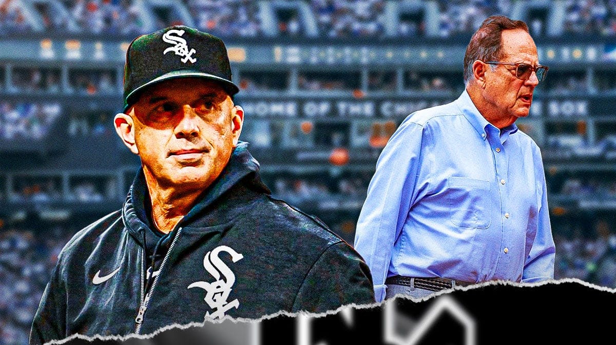 White Sox's Pedro Grifol and Jerry Reinsdorf
