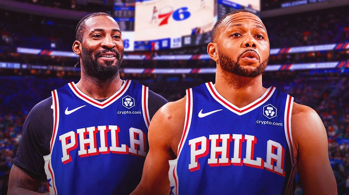 76ers' Andre Drummond and Eric Gordon