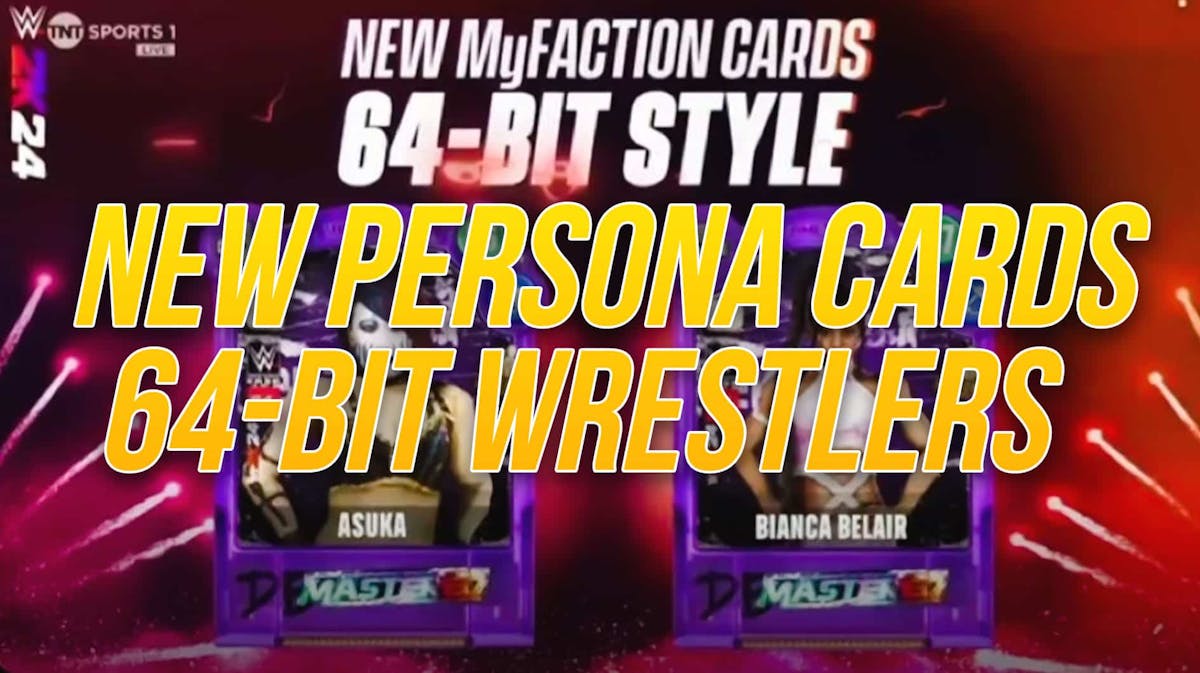 Asuka Bianca Belair 64-bit Style Persona Cards WWE 2K24 MyFACTION