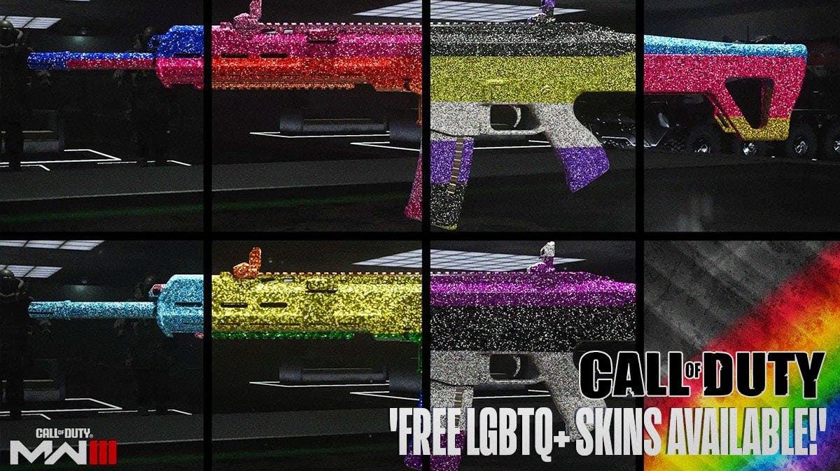 Call Of Duty Is Offering Free LGBTQ+ Flag Skins For Pride Month