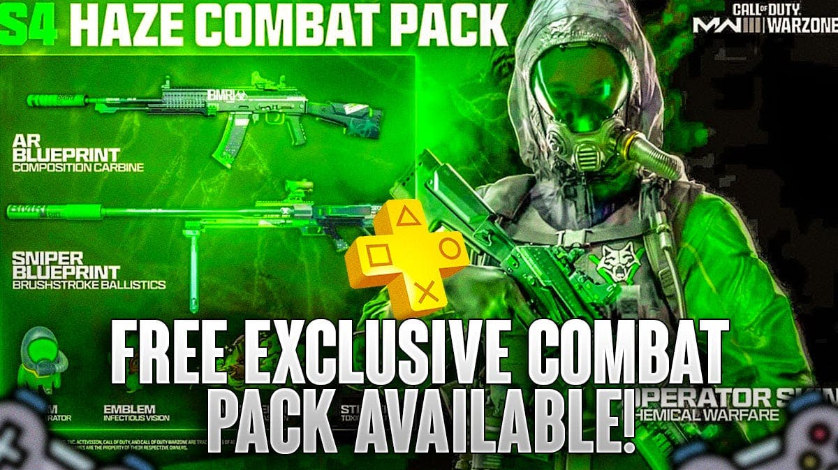 Call Of Duty Offers Free Haze Combat Pack For PS Plus Subscribers