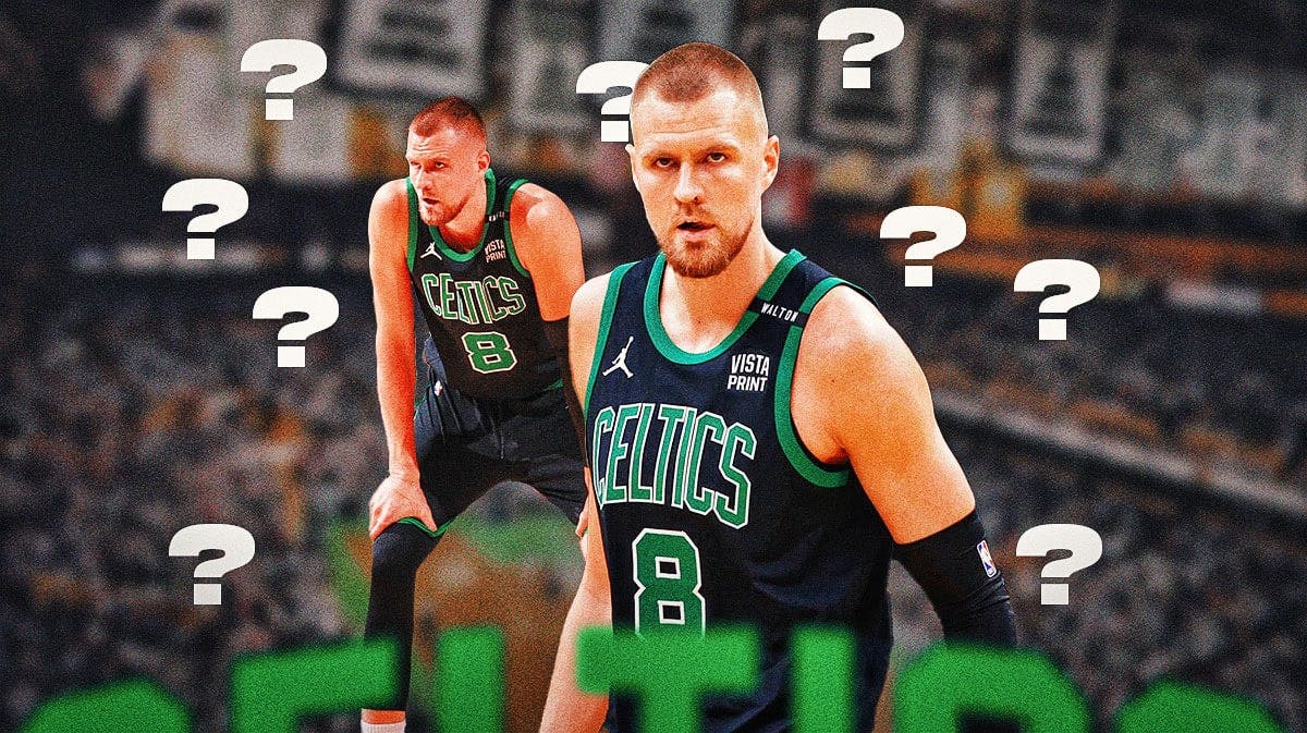 Celtics' Kristaps Porzingis with question marks all over him