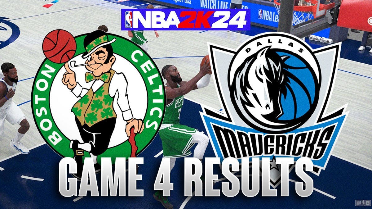 Celtics vs. Mavericks Game 4 Results According To NBA 2K24