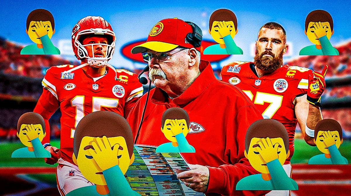 Patrick Mahomes, Andy Reid, and Travis Kelce