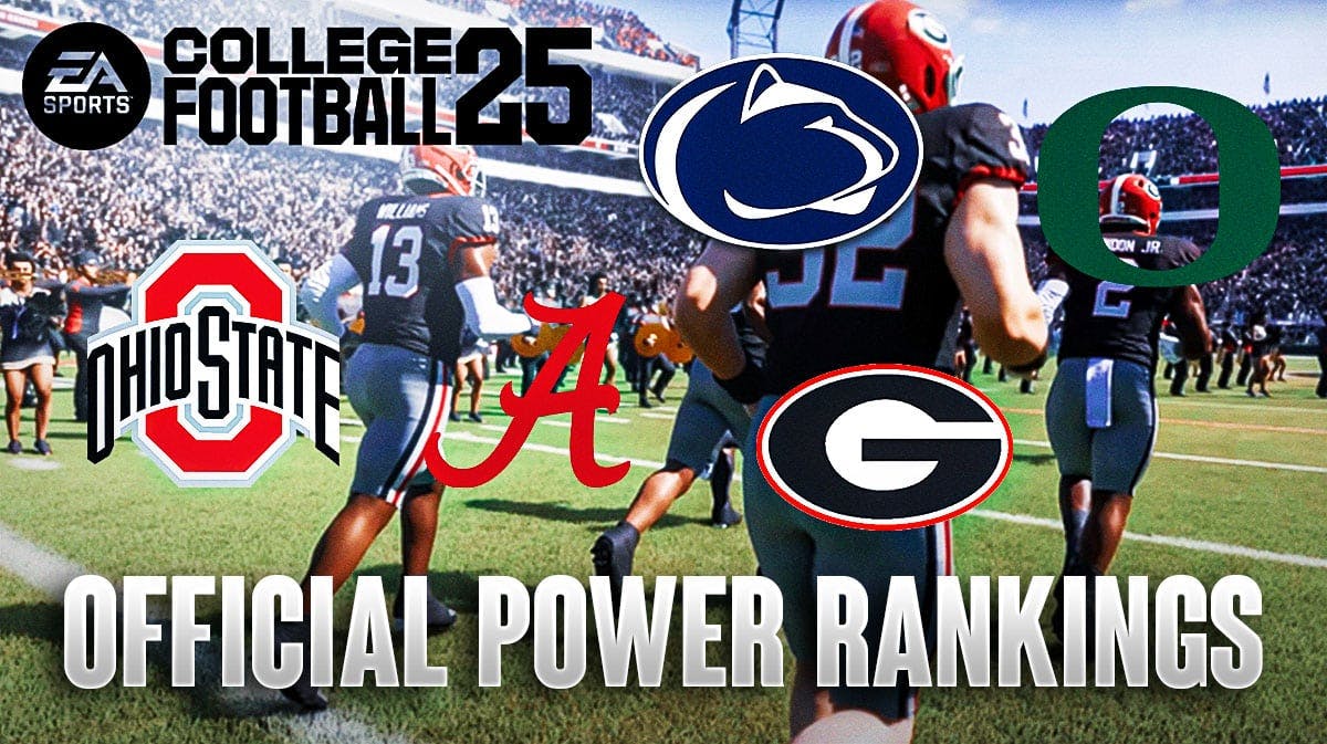 Georgia, Ohio State Lead College Football 25 Power Rankings